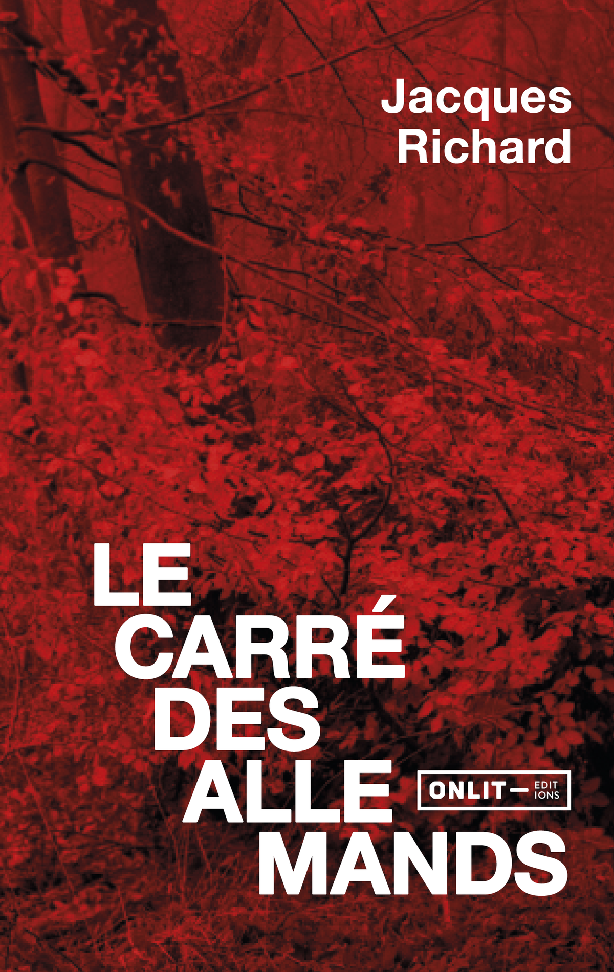 Couverture du livre « Le Carré des Allemands » de Jacques Richard