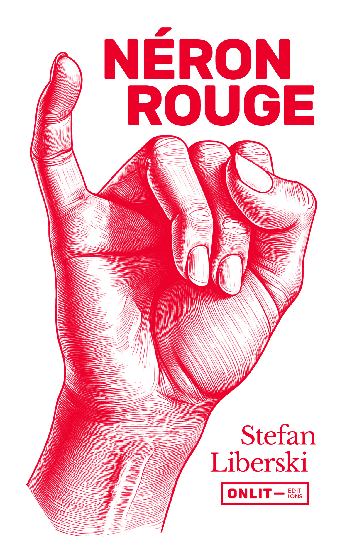 Couverture du livre « Néron Rouge » de Stefan Liberski
