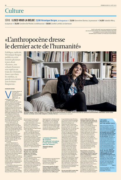 Couverture du livre « Écume » de Véronique Bergen