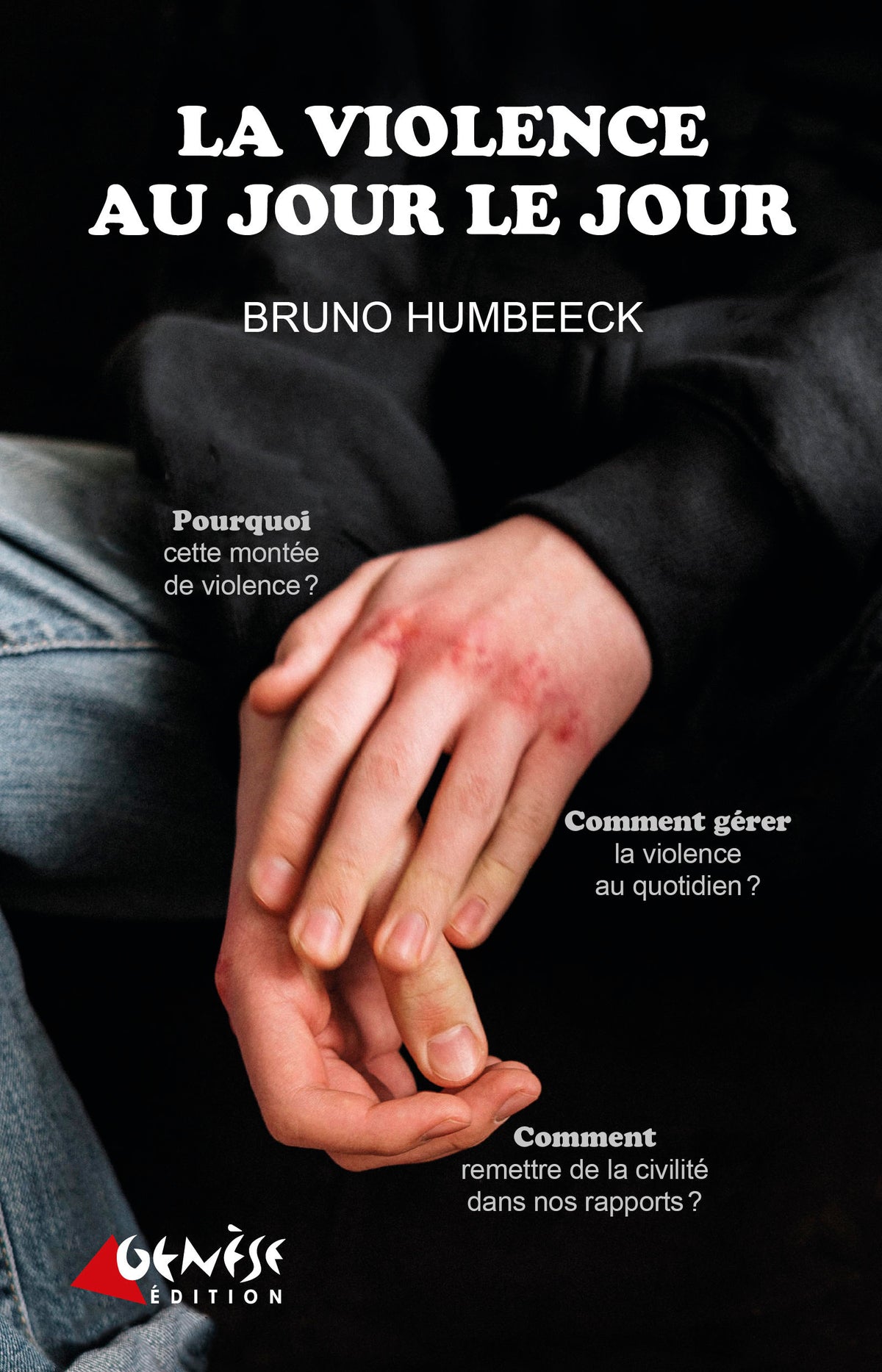 Couverture du livre La violence au jour le jour de Bruno Humbeeck