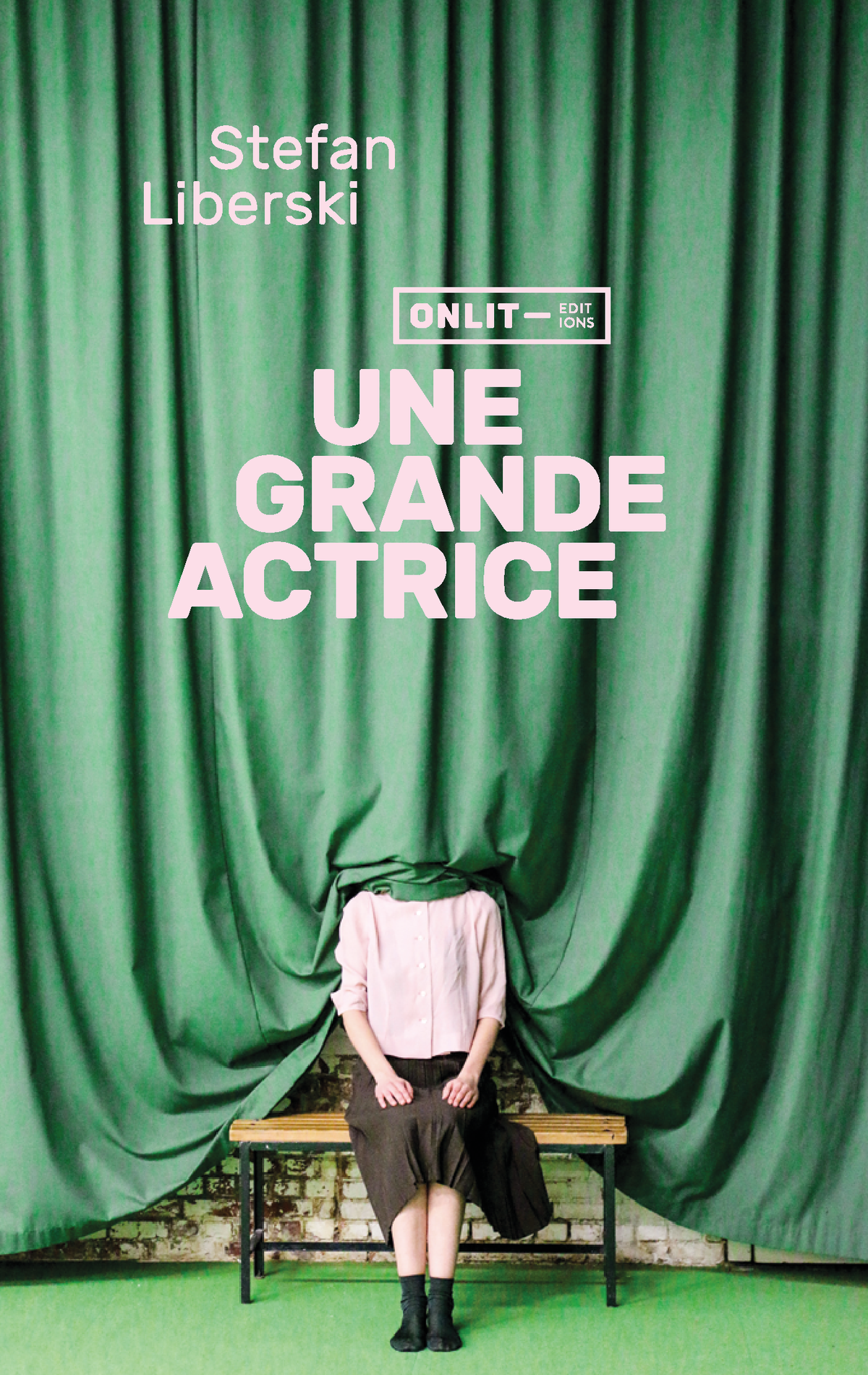 Couverture du livre « Une grande actrice » de Stefan Liberski